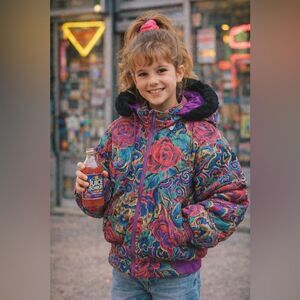Vintage Giacca Youth Coat Y2K 90s G5